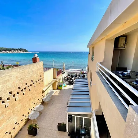 شقة L'azur - La Fontaine Sablettes-plage لا سين سور مير